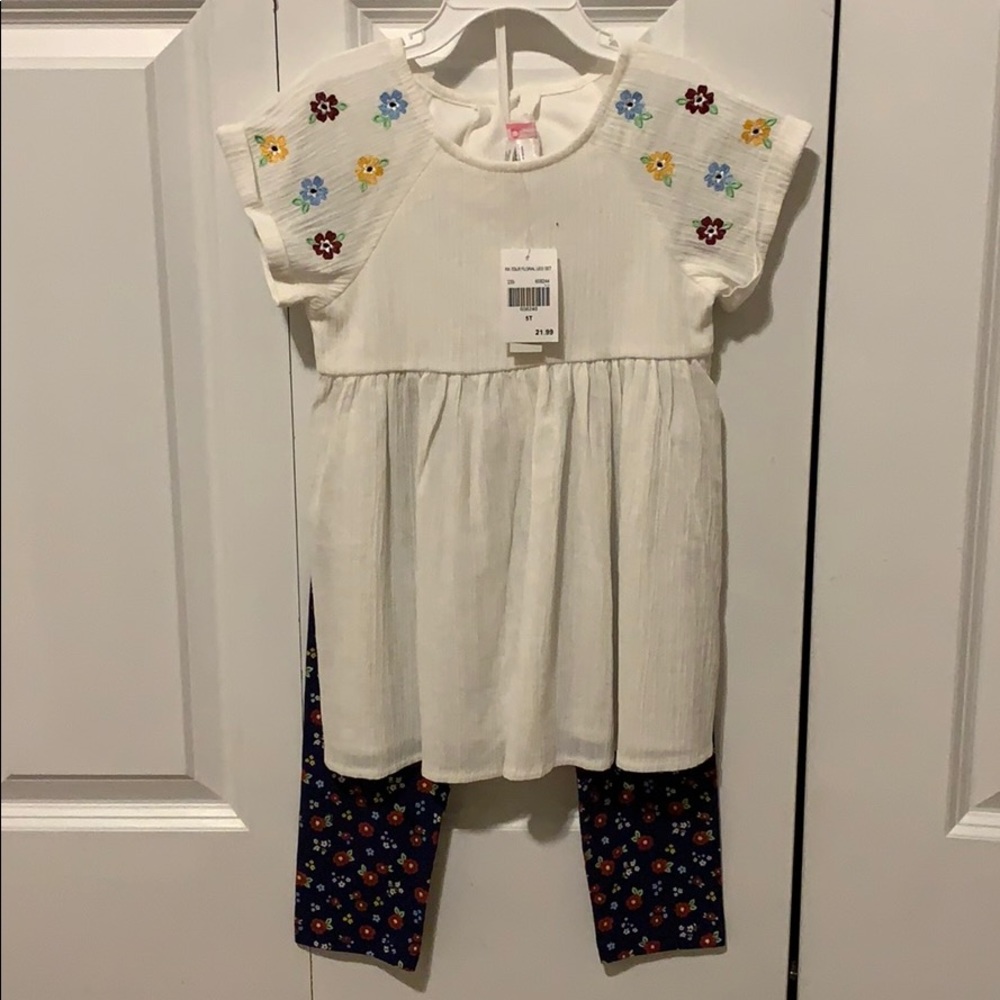 Girls Floral 2 Piece Set